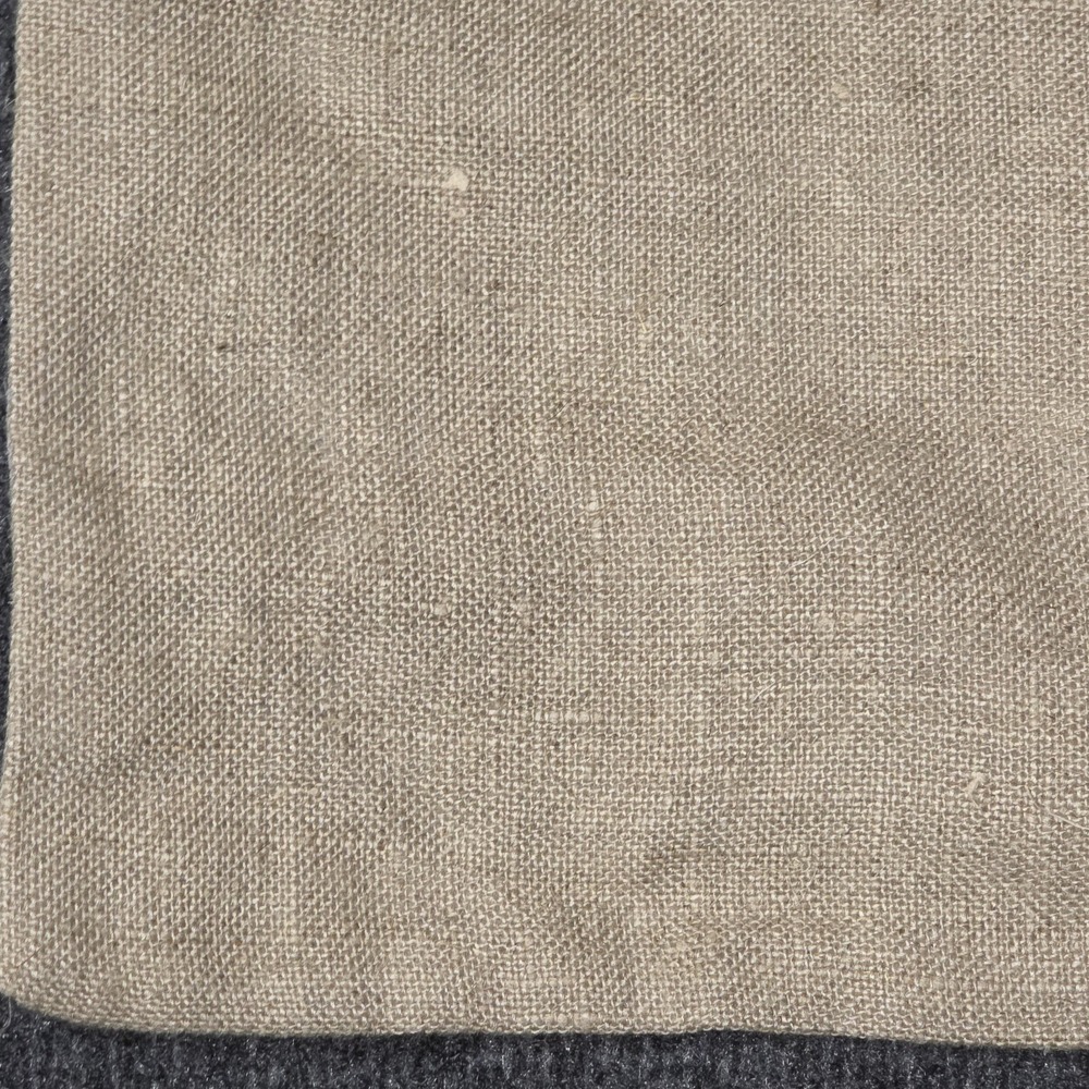 Pottery Barn Linen Cotton Ivory Velvet Pillow Cover 20 x 20 inches - Picture 4 of 6